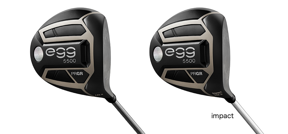 NEW egg 5500 DRIVER / NEW egg 5500 DRIVER impact | PRGR ARCHIVE ...